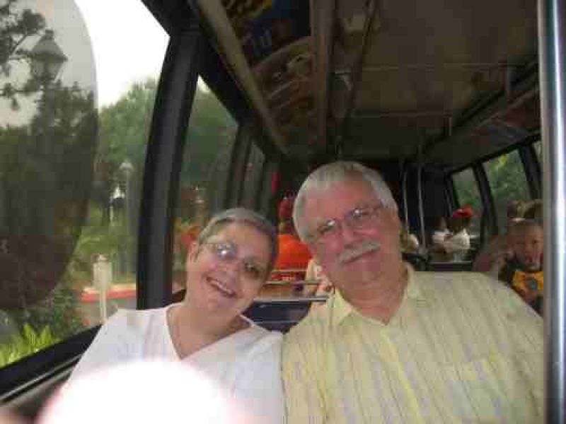 On Disney Bus at Walt Disney World - May 22, 2006.JPG